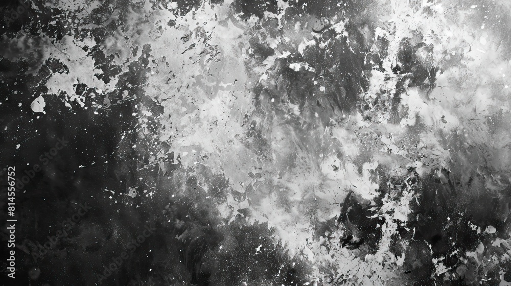 Black wall adorned with a white grunge texture Black wall adorned with a white grunge texture
