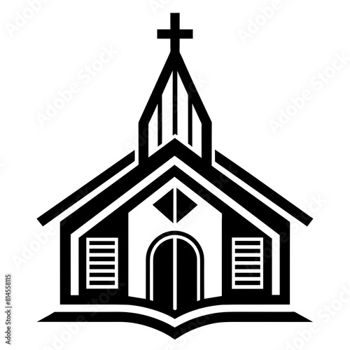 a church vector illustration