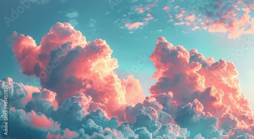 Sky Filled With Numerous Pink Clouds