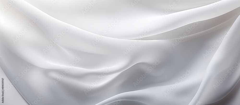 A clean white fabric background with ample copy space A clean white fabric background with ample copy space