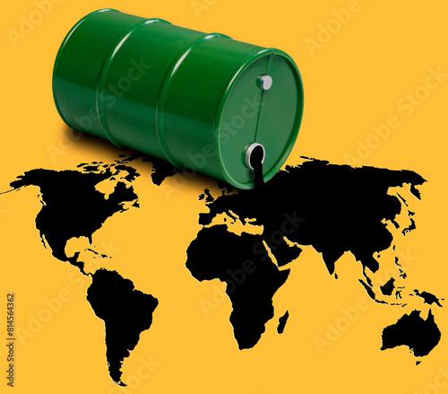 World oil, composite image photo