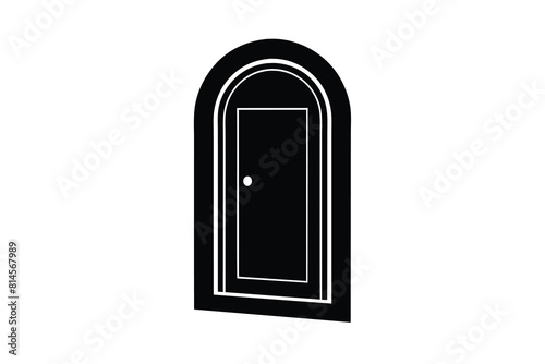 illustration of a door