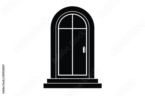 illustration of a door