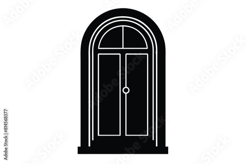 illustration of a door