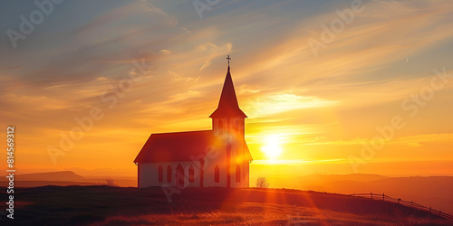 Catholic Church Sunset Images  © MalikNabeel