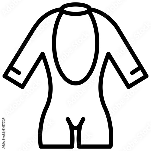 Wetsuit Outline Icon