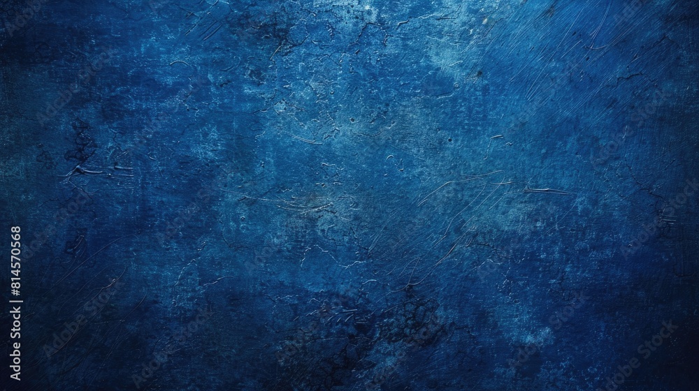 Detailed shot of a blue painted wall, perfect for backgrounds or textures