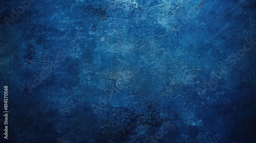 Detailed shot of a blue painted wall, perfect for backgrounds or textures
