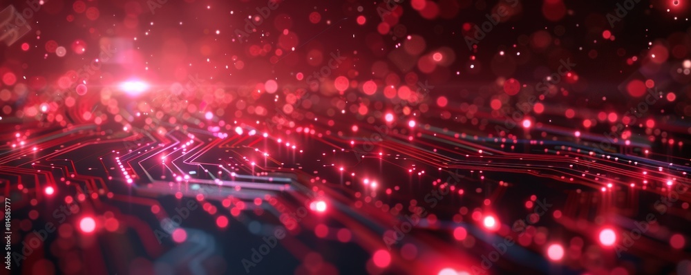 Fototapeta premium Abstract technology background