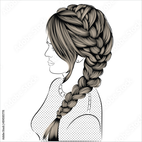detailed braids-afro braids-french braids