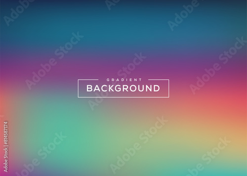 Abstract blurred gradient mesh background