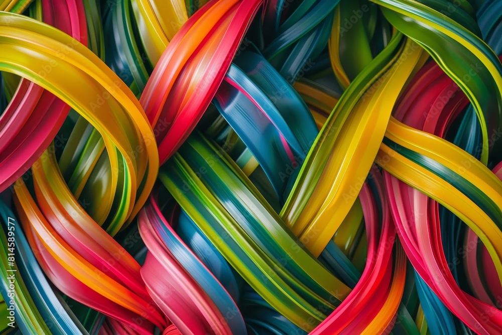 A captivating photo featuring a vibrant abstract pattern created through intricate photography techniques A captivating photo featuring a vibrant abstract pattern created through intricate photography techniques