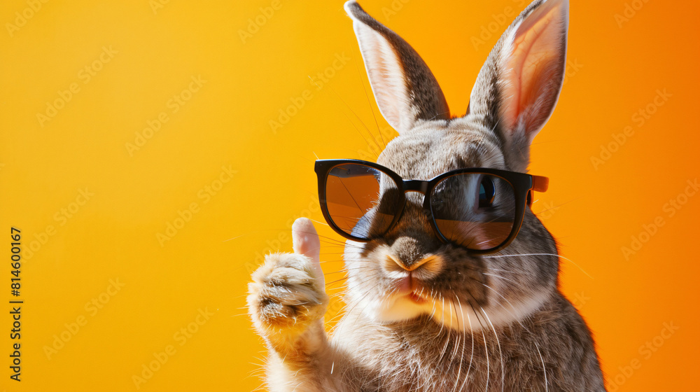 Funny Easter animal pet Easter bunny rabbit