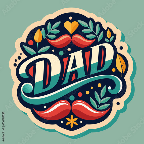 Happy Father s Day t-shirt design svg vector illustration 