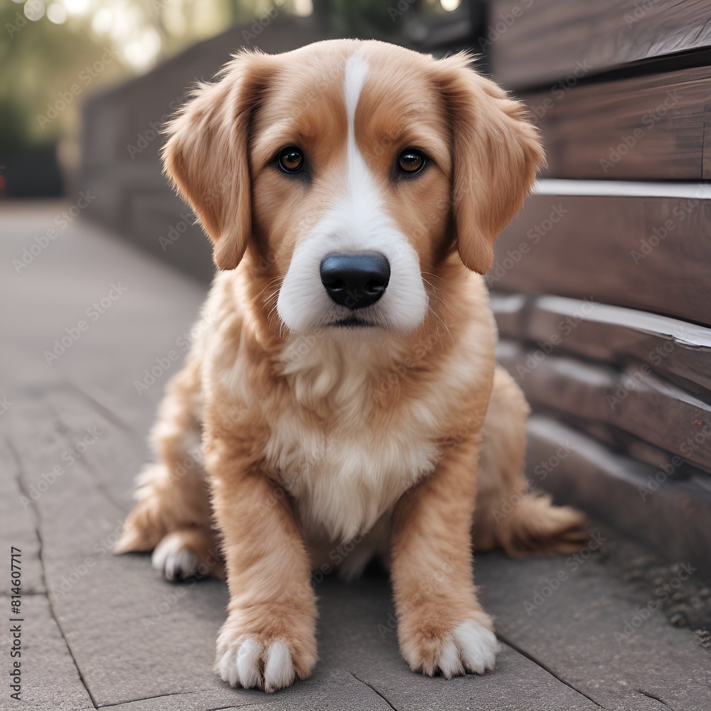 A golden retriever puppy, with fluffy fur and soulful eyes, radiates innocence and playfulness, capturing hearts with its irresistible charm and boundless curiosity. A golden retriever puppy, with fluffy fur and soulful eyes, radiates innocence and playfulness, capturing hearts with its irresistible charm and boundless curiosity.