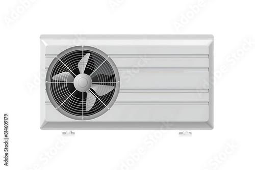 air conditioning fan isolated on transparent background