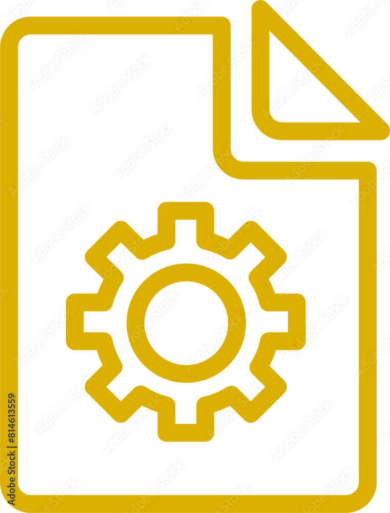 folder icon with gear folder icon with gear