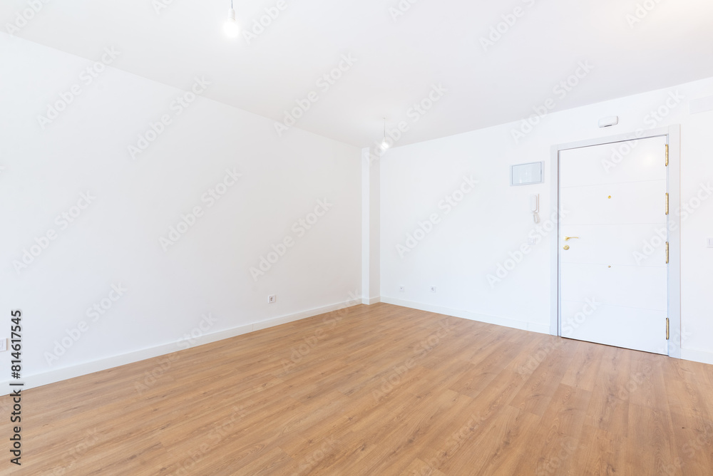 Spacious and empty apartment with hardwood floors Spacious and empty apartment with hardwood floors
