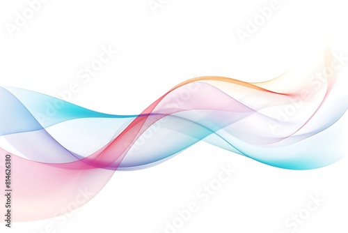 Abstract pastle wave on white background. for your design