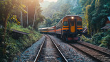 choosing train travel as a way to explore remote destinations and engage with local communities along the way