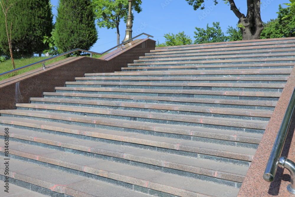 a staircase with a sign that says stairs on it. a staircase with a sign that says stairs on it.