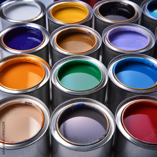 cans of paint