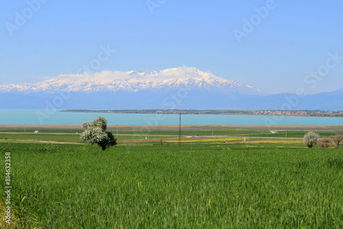 Anamas mountains. Beyşehir lake Konya Turkey photo