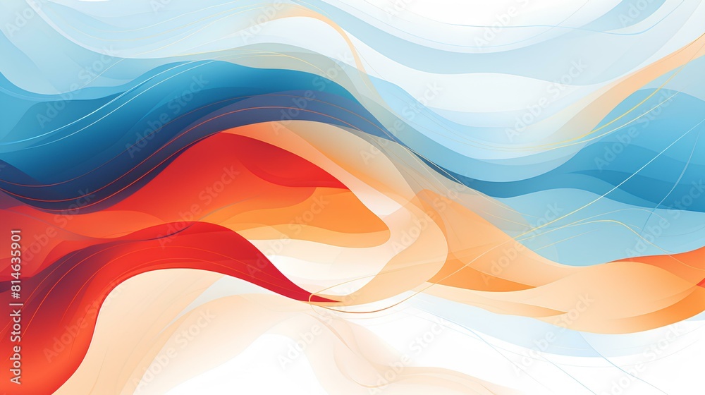 Abstract multi-colored lines on a light background. Bright colors, Beauty of artistic chaos. Mysterious geometric lines of the artist. Abstract multi-colored lines on a light background. Bright colors, Beauty of artistic chaos. Mysterious geometric lines of the artist.