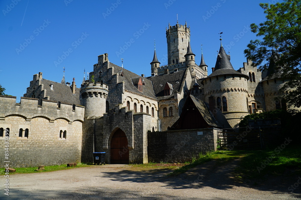 Fototapeta premium Old Marienburg Castle near Hannover, Lower Saxony, Germany