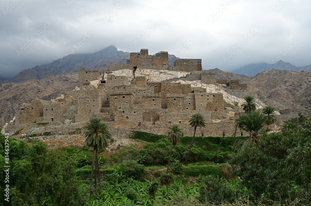 Fototapeta premium Rijal Alma - Saudi Arabia