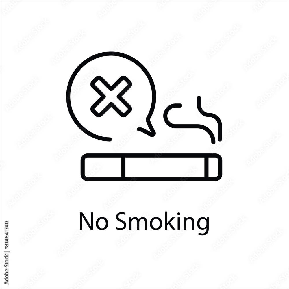 Fototapeta premium No Smoking Vector icon
