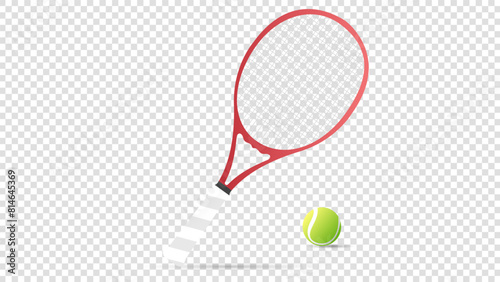 tennis icon symbol ,isolated on a transparent background , illustration Vector EPS 10 photo