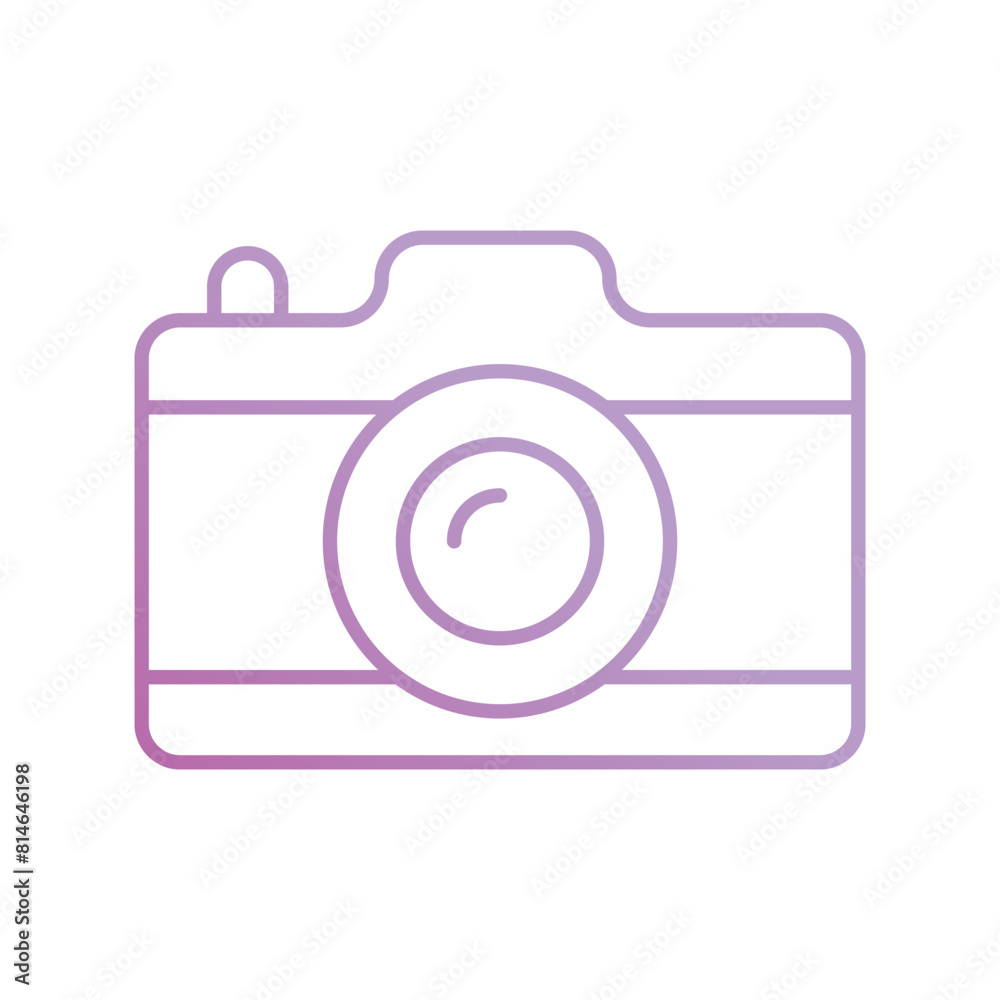 camera icon with white background vector stock illustration camera icon with white background vector stock illustration