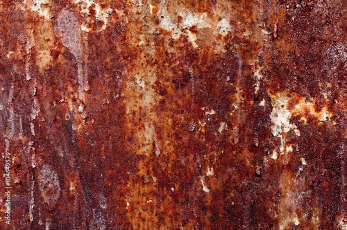 a piece of rust that is rusty and rusted up