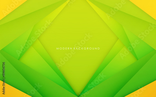 Abstract background gradients green and yellow color