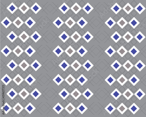 seamless pattern with shapes geometric 