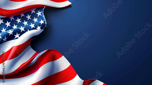 Patriotic memorial day remember and honor USA background