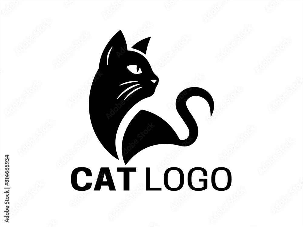 Cat Logo Design Vector Template Cat Logo Design Vector Template