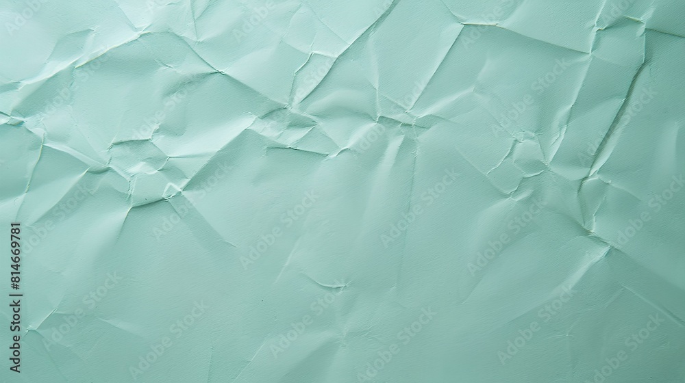 Obraz premium Creased light blue paper texture background