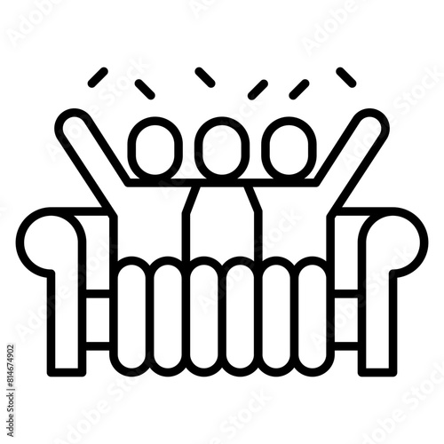Sport audience icon