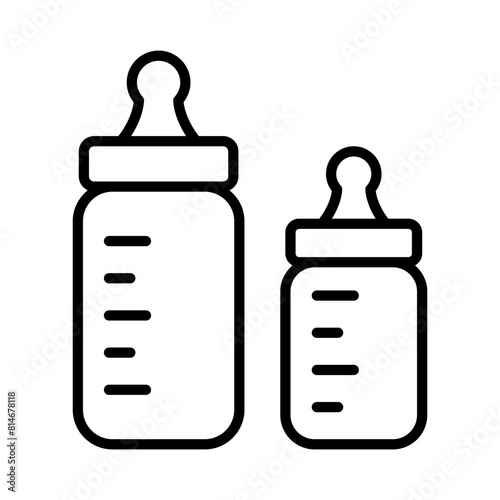 Baby bottle icon