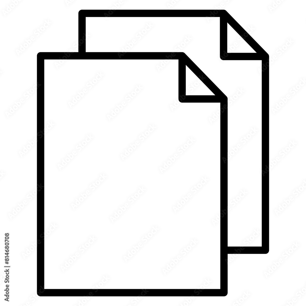Paper, document, file icon Paper, document, file icon