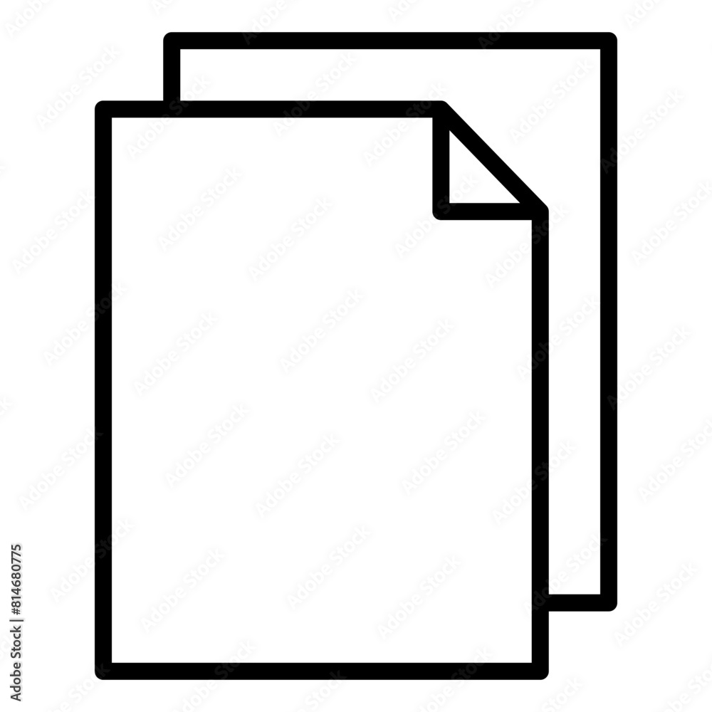 Paper, document, file icon Paper, document, file icon