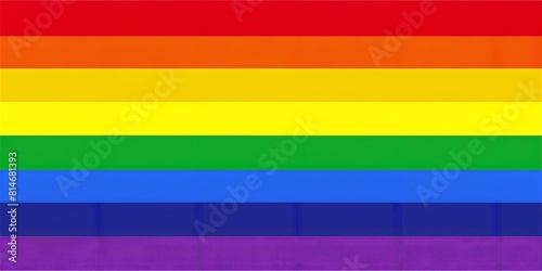 Rainbow flag photo