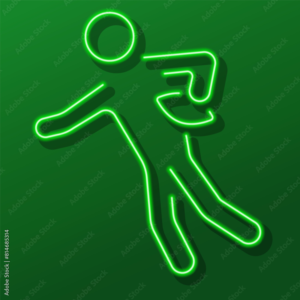 rugby neon sign, modern glowing banner design, colorful modern design trend. Vector illustration. rugby neon sign, modern glowing banner design, colorful modern design trend. Vector illustration.