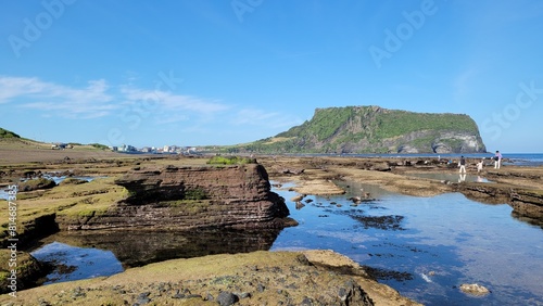 Seongsan Ilchulbong, Gwangchigi Beach, sea, sky, nature