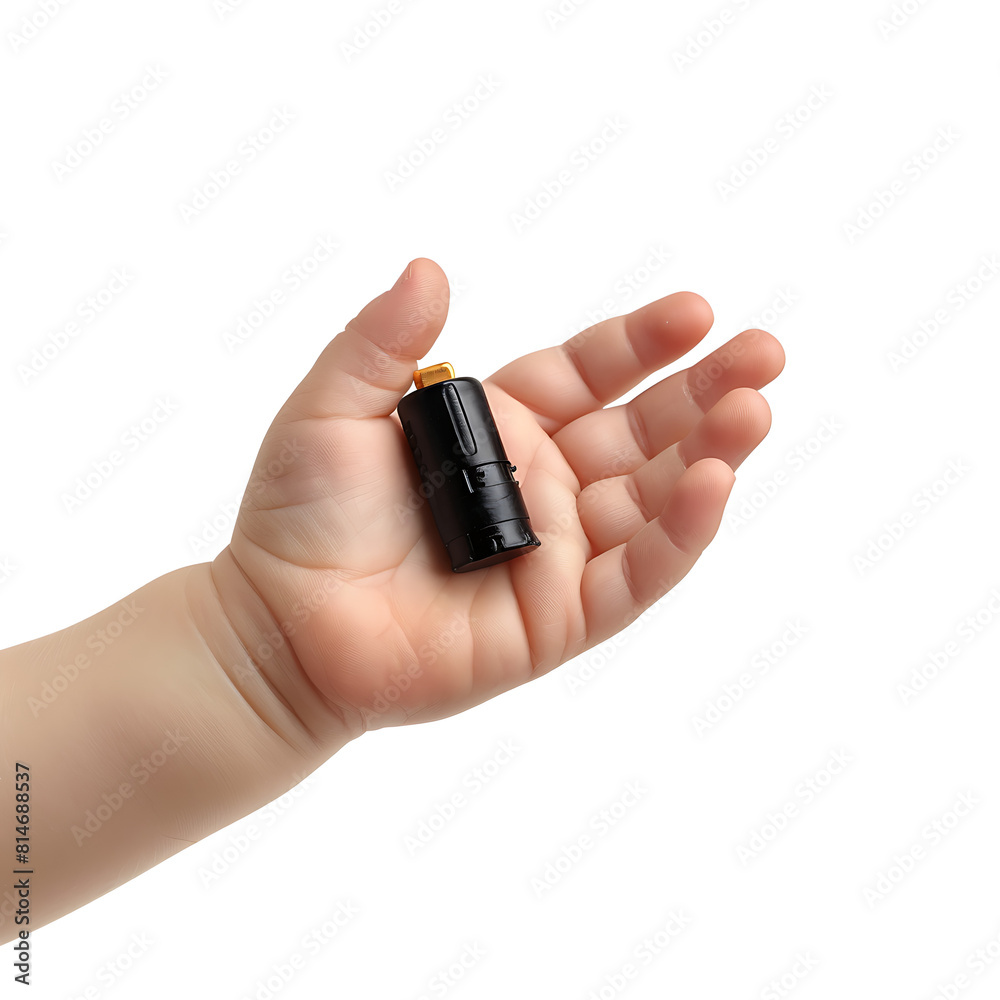 Battery in child's hand, Reaching out for energy represents an image of encouragement in overcoming obstacles. Battery in child's hand, Reaching out for energy represents an image of encouragement in overcoming obstacles.