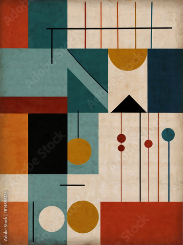 Geometric Abstraction: Mid-Century Bauhaus Art