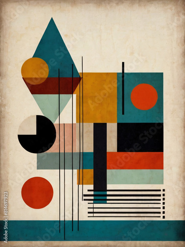 Geometric Abstraction: Mid-Century Bauhaus Art