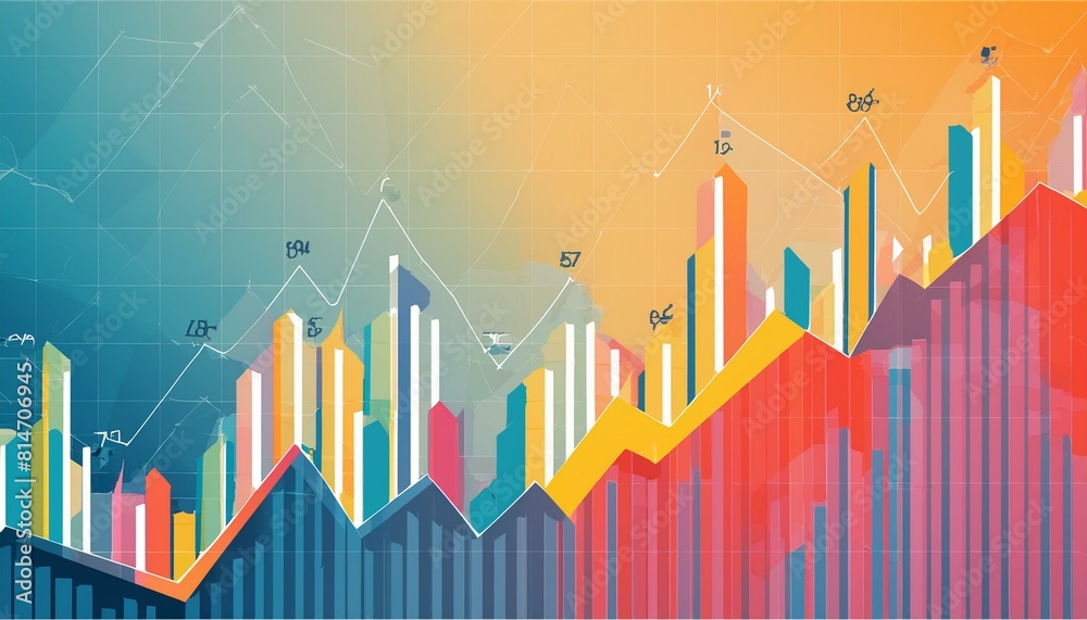 high-performing stock market graph displayed on a digital screen, showcasing upward trends and positive financial indicators. The graph features vibrant colors and bold lines, symbolizing prosperity a high-performing stock market graph displayed on a digital screen, showcasing upward trends and positive financial indicators. The graph features vibrant colors and bold lines, symbolizing prosperity a